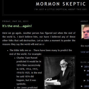 Mormon Skeptic - Evan Davis' Religious Blog
