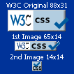Valid CSS Logos