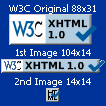 Valid HTML Logos