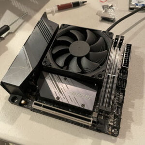 Evan Davis SFF PC 2022 - Motherboard and CPU